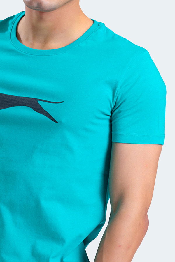 Slazenger SECTOR I Erkek Tişört Açık Yeşil