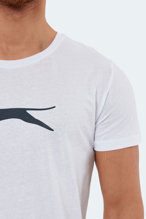 Slazenger SECTOR I Erkek Tişört Beyaz
