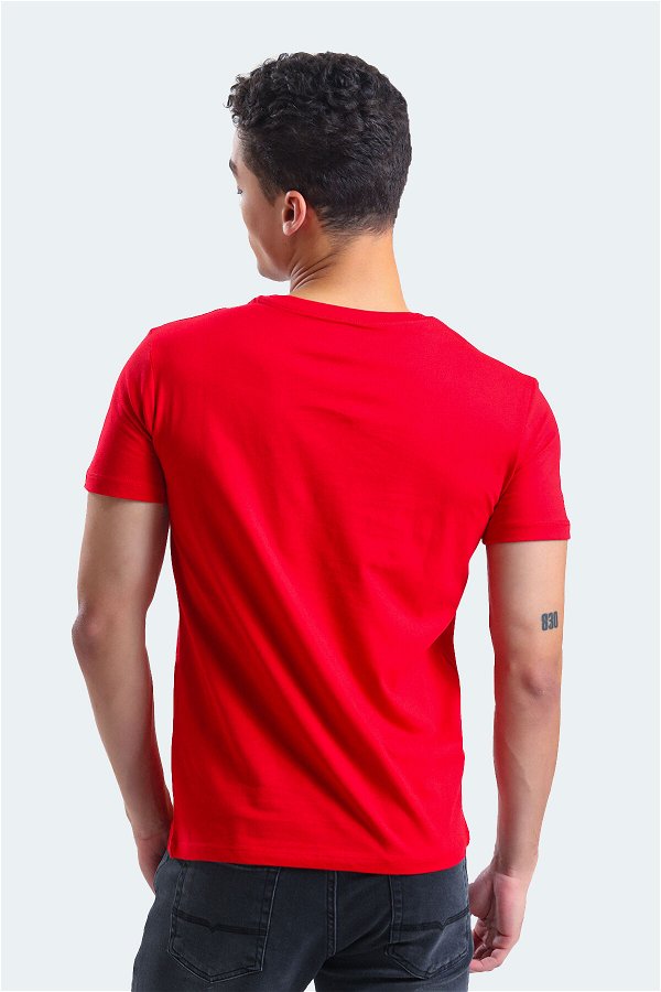 SECTOR I Erkek Kısa Kollu T-Shirt Kırmızı