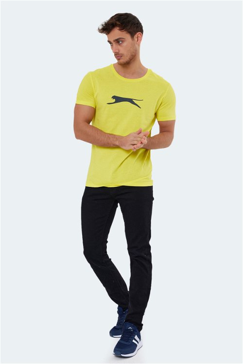 Slazenger SECTOR I Erkek Kısa Kol T-Shirt Sarı