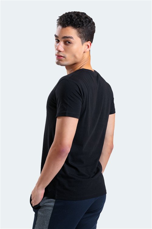Slazenger SECTOR I Erkek Kısa Kol T-Shirt Siyah