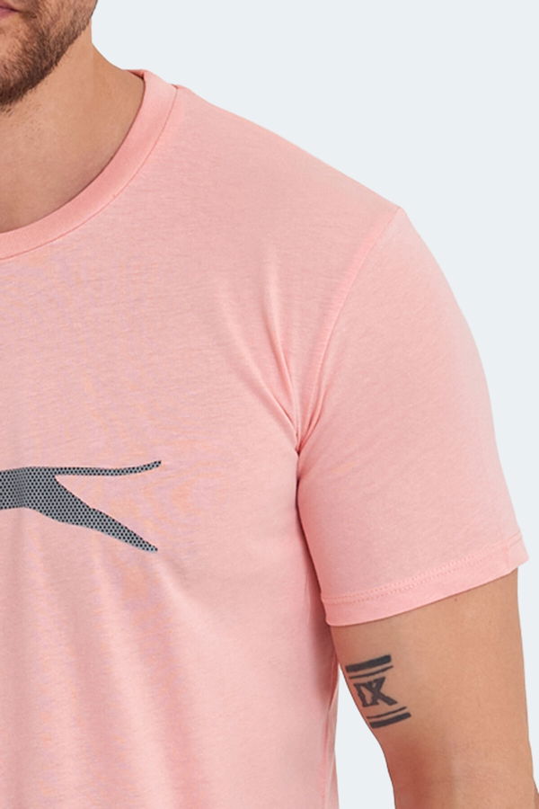 Slazenger SECTOR I Erkek Tişört Somon