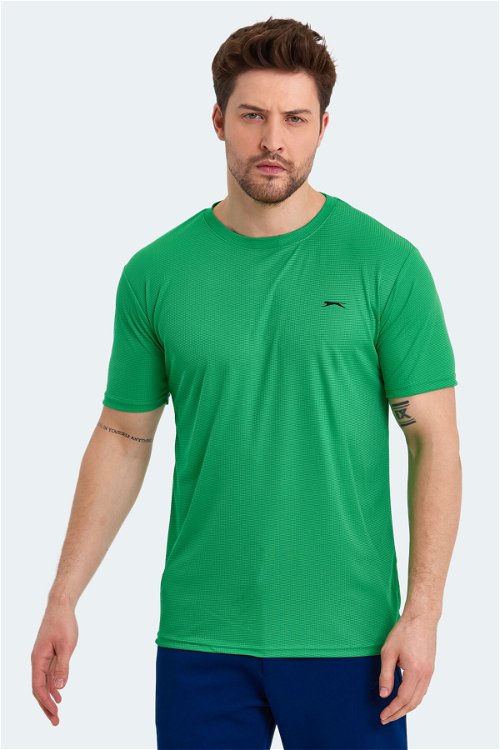 Slazenger SENATO I Erkek Kısa Kol T-Shirt Yeşil