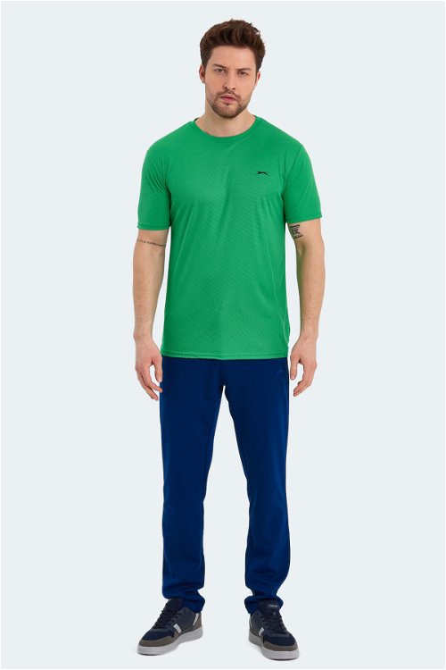 Slazenger SENATO I Erkek Kısa Kol T-Shirt Yeşil