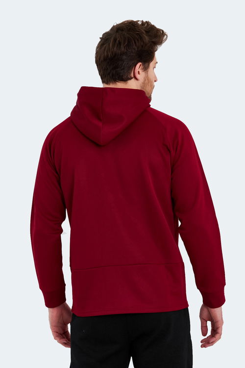 Slazenger SEPPO Erkek Sweatshirt Bordo