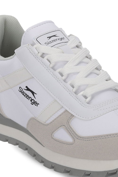 Slazenger SEPTIMA I Erkek Beyaz / Gri Koşu & Yürüyüş Spor Ayakkabısı