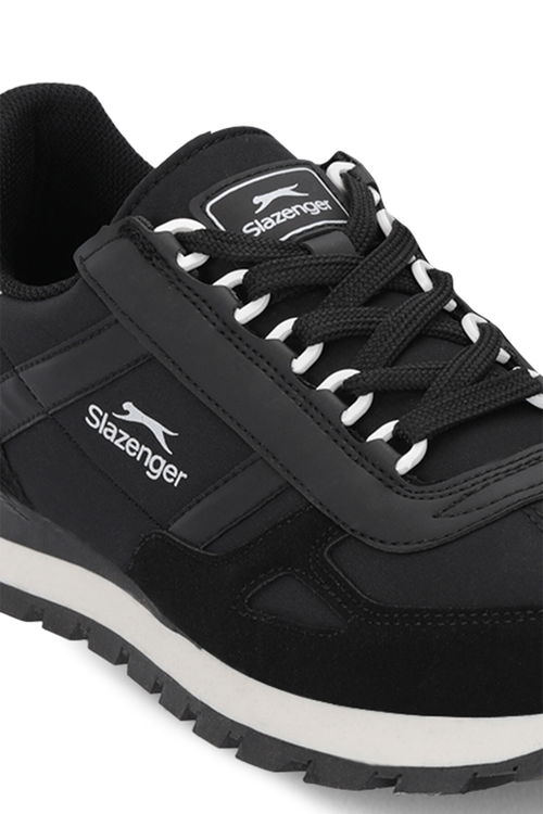Slazenger SEPTIMA I Erkek Siyah / Beyaz Koşu & Yürüyüş Spor Ayakkabısı