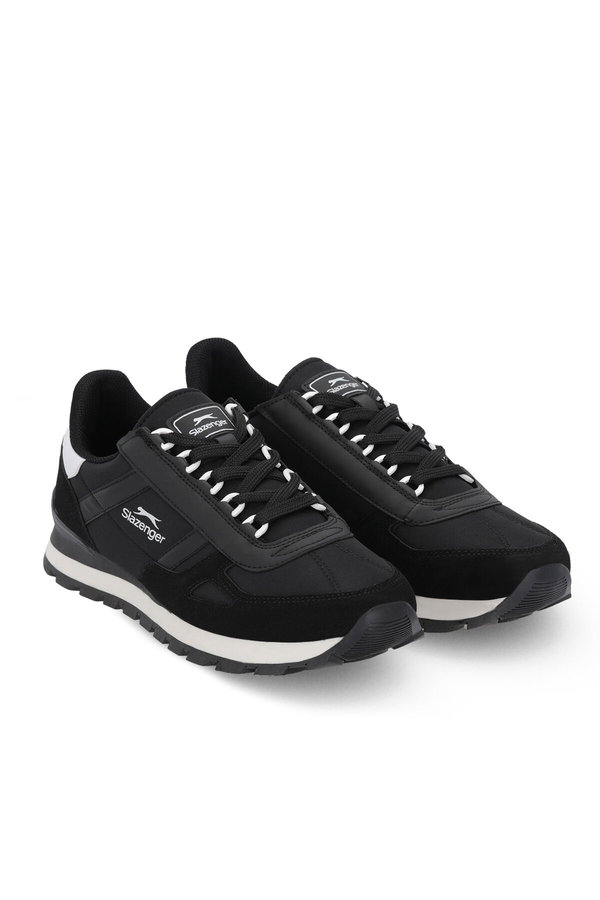 Slazenger SEPTIMA I Erkek Siyah / Beyaz Koşu & Yürüyüş Spor Ayakkabısı