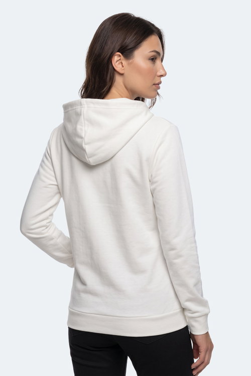Slazenger SERA I Kadın Fermuarlı Ekru Sweatshırt