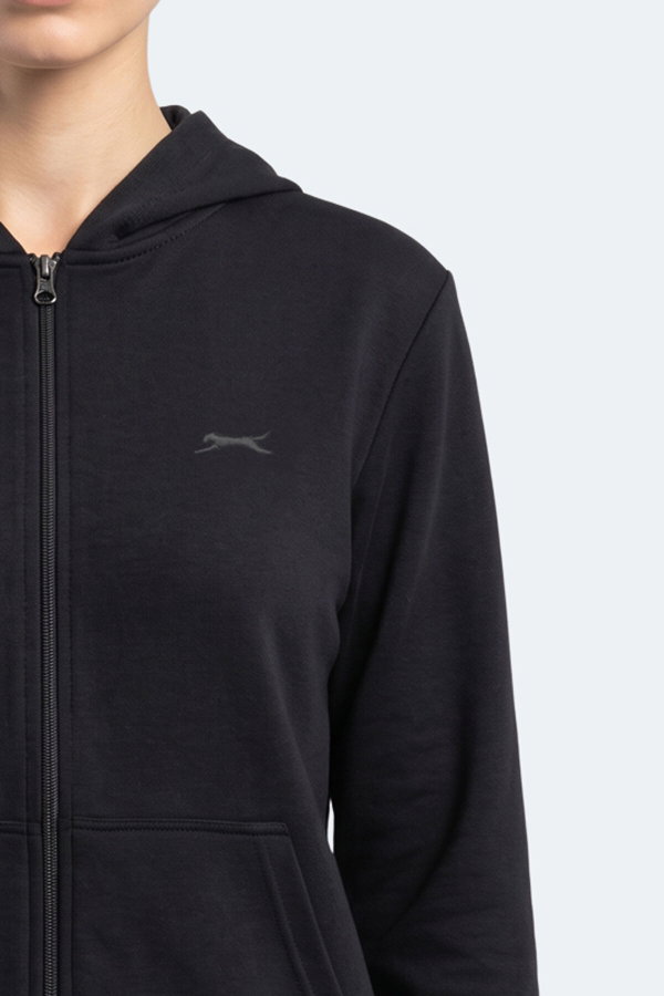 Slazenger SERA I Kadın Fermuarlı Lacivert Sweatshırt