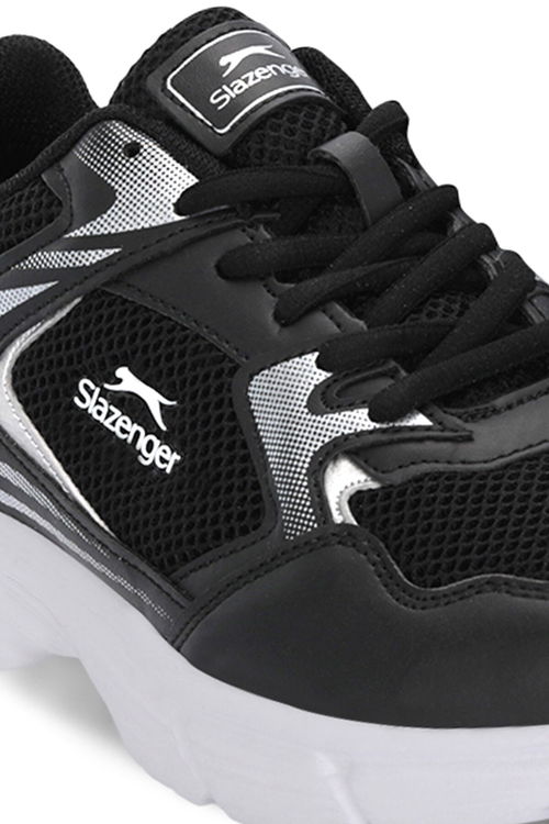 Slazenger SION I Erkek Siyah / Beyaz Koşu & Yürüyüş Spor Ayakkabısı