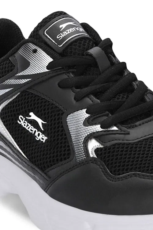 Slazenger SION I Kadın Siyah / Beyaz Koşu & Yürüyüş Spor Ayakkabısı
