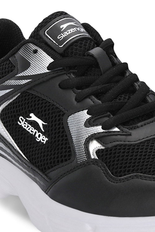 Slazenger SION I Kadın Siyah / Beyaz Koşu & Yürüyüş Spor Ayakkabısı