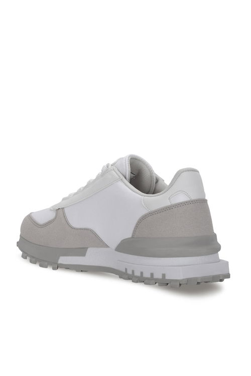 Slazenger SKATE Erkek Beyaz / Gri Koşu & Yürüyüş Spor Ayakkabısı