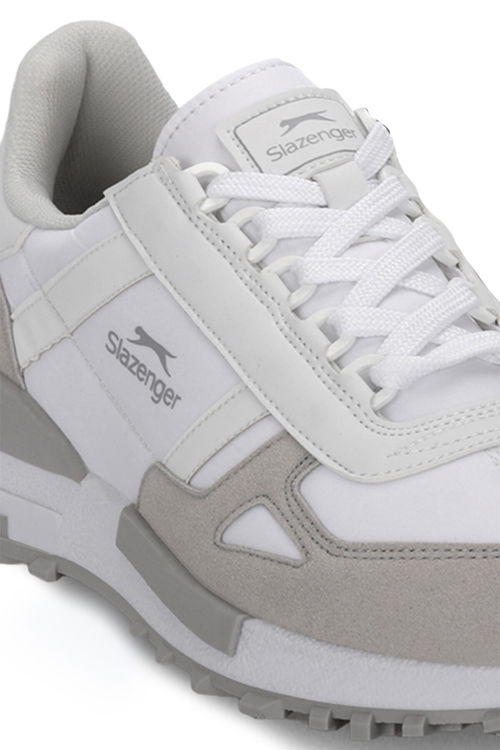 Slazenger SKATE Erkek Beyaz / Gri Koşu & Yürüyüş Spor Ayakkabısı