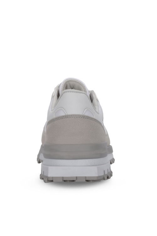 Slazenger SKATE Erkek Beyaz / Gri Koşu & Yürüyüş Spor Ayakkabısı