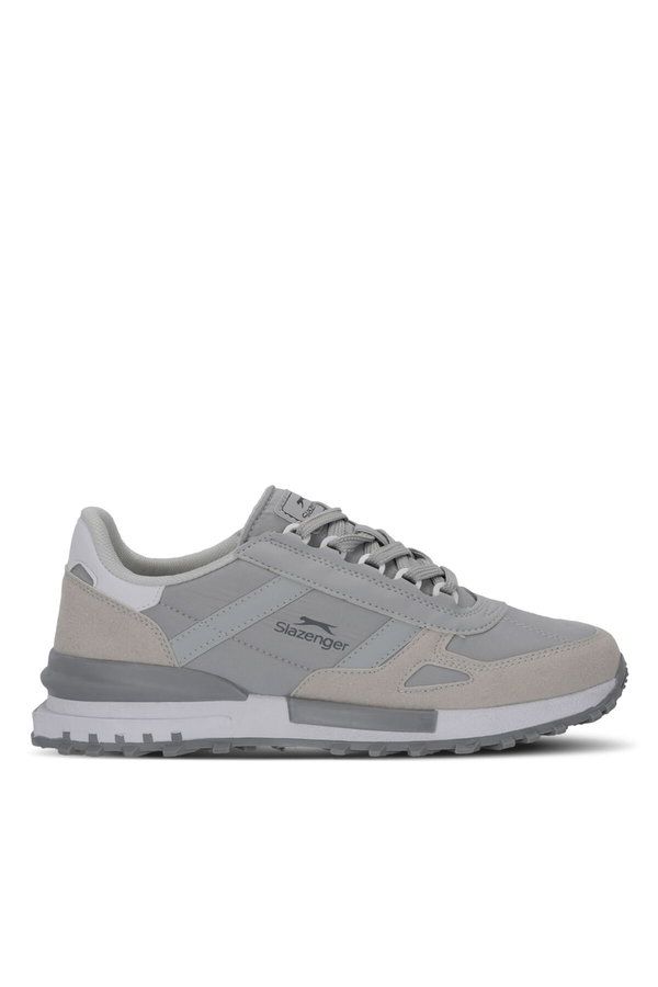 Slazenger SKATE Erkek Gri / Beyaz Koşu & Yürüyüş Spor Ayakkabısı