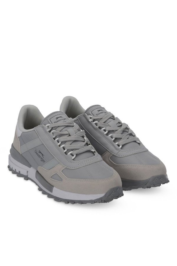 Slazenger SKATE Erkek Gri / Beyaz Koşu & Yürüyüş Spor Ayakkabısı