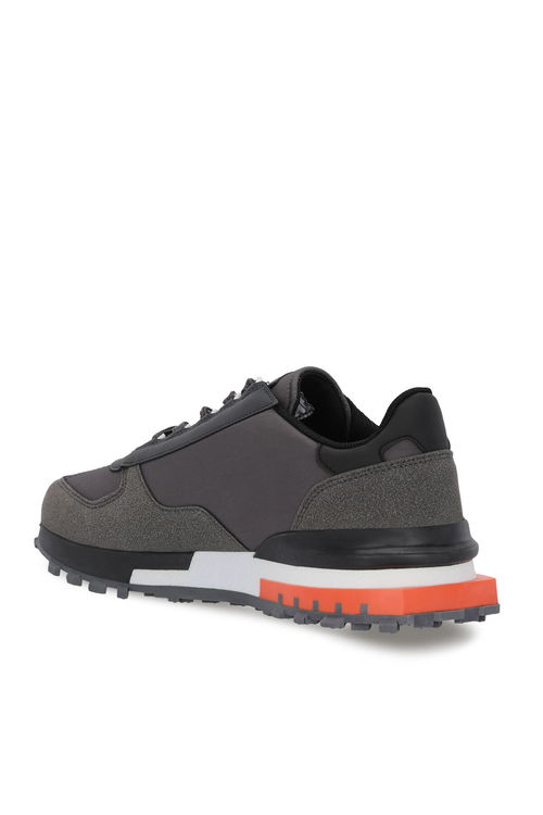 Slazenger SKATE Erkek Koyu Gri Koşu & Yürüyüş Spor Ayakkabısı