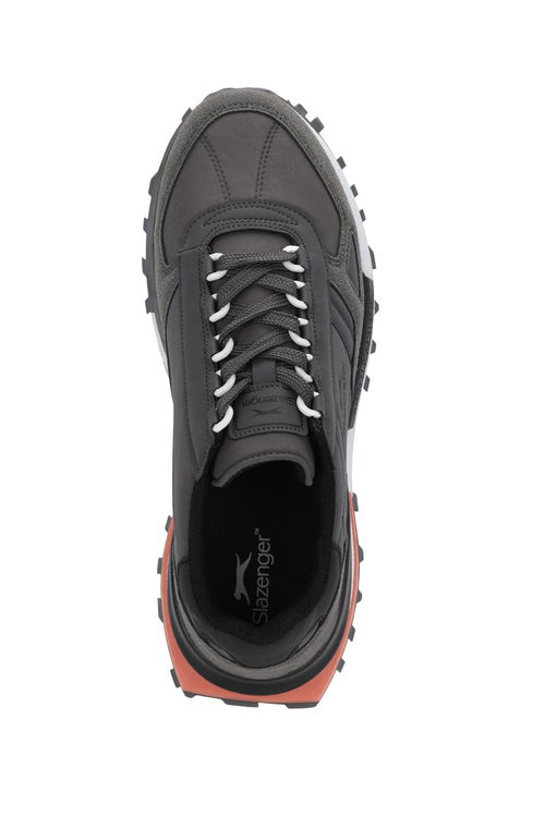 Slazenger SKATE Erkek Koyu Gri Koşu & Yürüyüş Spor Ayakkabısı