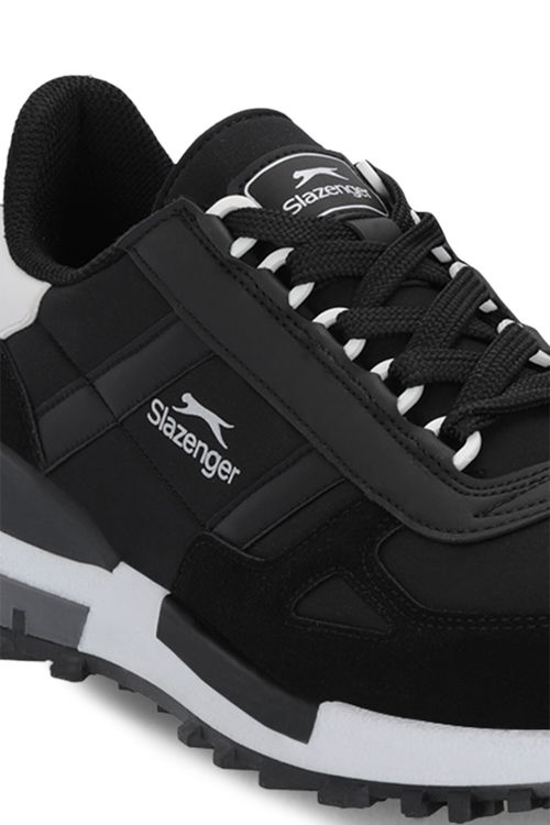 Slazenger SKATE Erkek Siyah / Beyaz Koşu & Yürüyüş Spor Ayakkabısı
