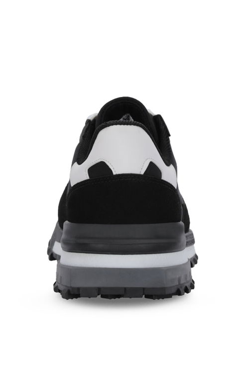 Slazenger SKATE Erkek Siyah / Beyaz Koşu & Yürüyüş Spor Ayakkabısı