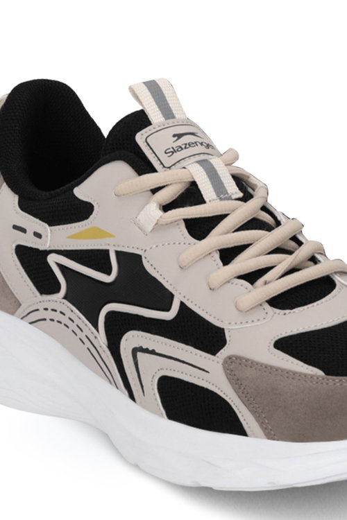 Slazenger SKYLINE I Erkek Bej / Siyah Koşu & Yürüyüş Spor Ayakkabısı