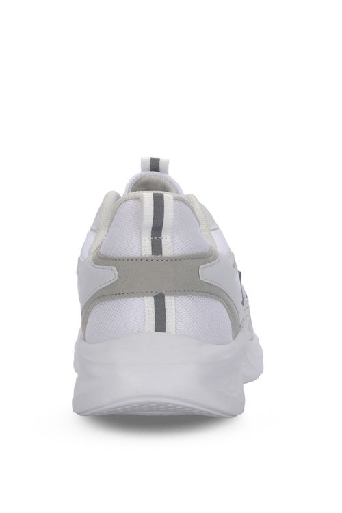 Slazenger SKYLINE I Erkek Beyaz / Gri Koşu & Yürüyüş Spor Ayakkabısı