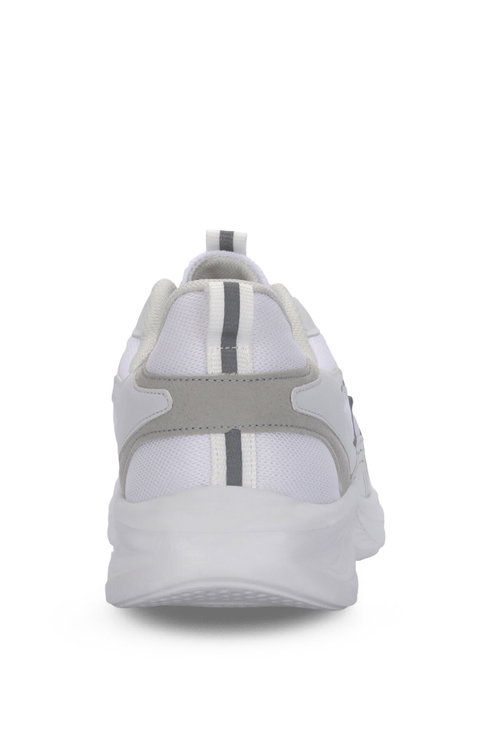Slazenger SKYLINE I Erkek Beyaz / Gri Koşu & Yürüyüş Spor Ayakkabısı