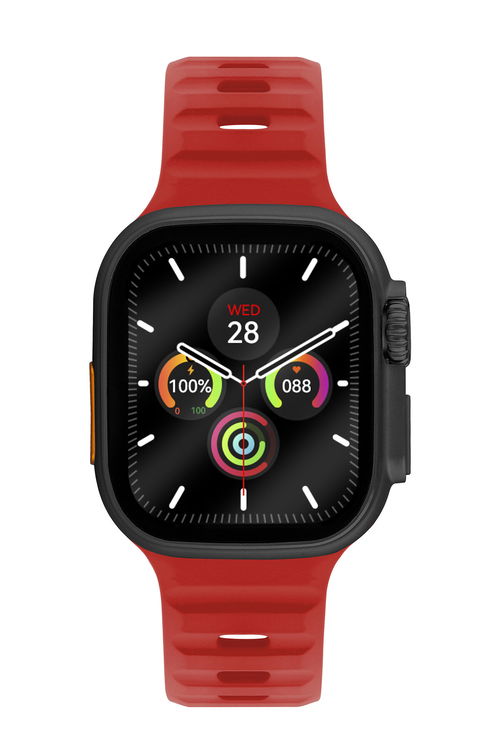 Slazenger SL092223505 Unisex Kırmızı Akıllı Kol Saati