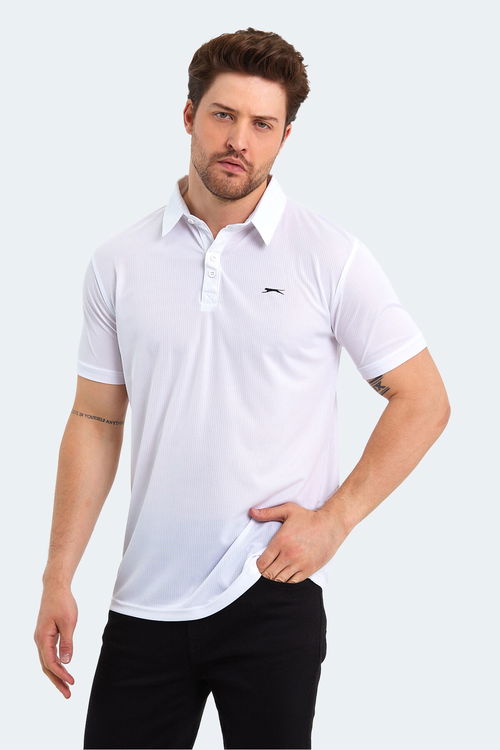 Slazenger SLOAN Erkek Kısa Kollu T-Shirt Beyaz