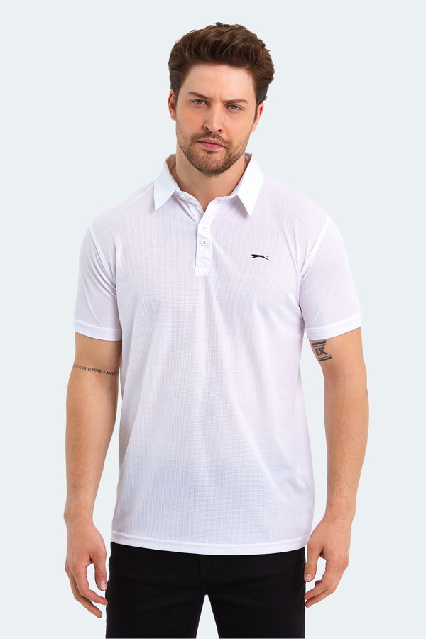 Slazenger SLOAN Erkek Kısa Kollu T-Shirt Beyaz