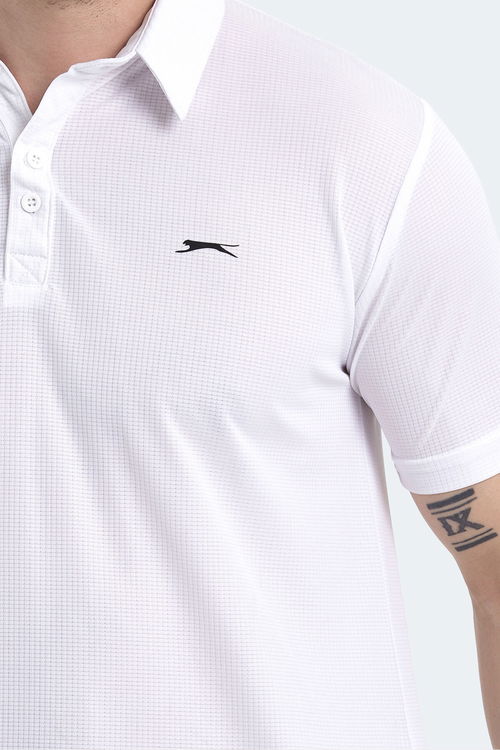 Slazenger SLOAN Erkek Kısa Kollu T-Shirt Beyaz