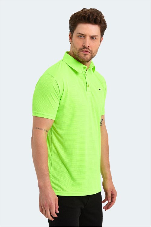 Slazenger SLOAN Erkek Kısa Kol T-Shirt Neon Yeşil
