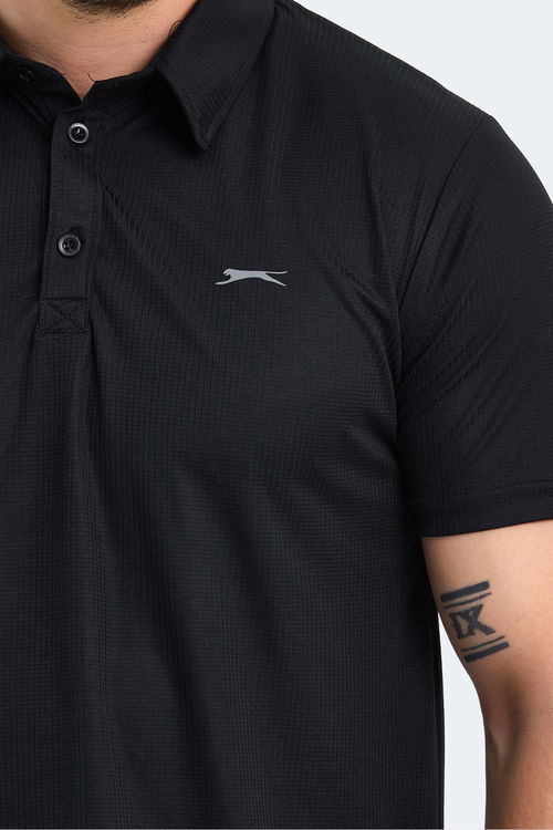 Slazenger SLOAN Erkek Kısa Kol T-Shirt Siyah