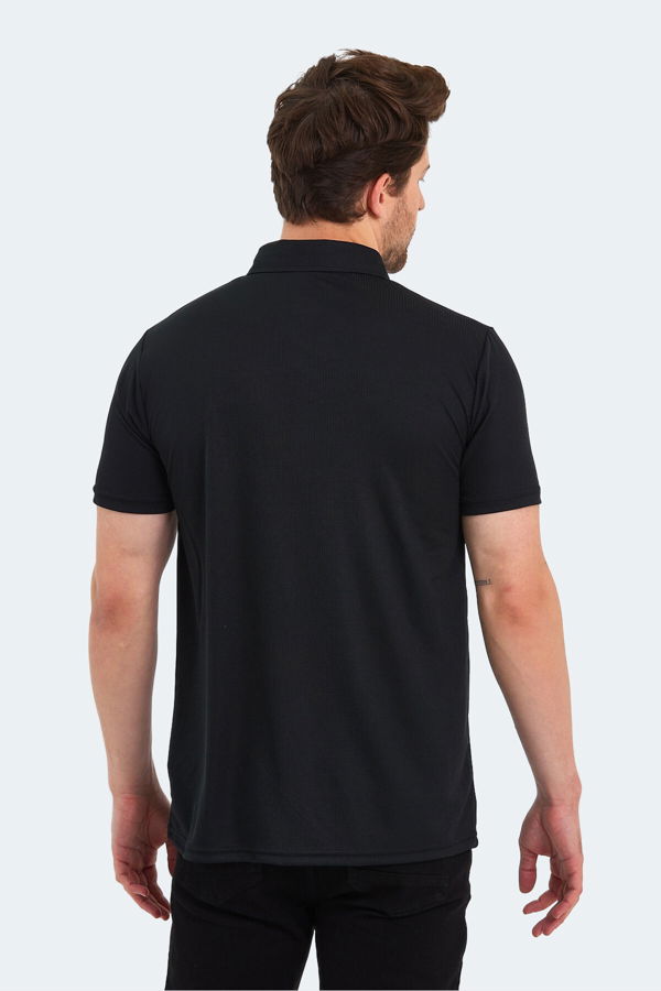Slazenger SLOAN Erkek Kısa Kol T-Shirt Siyah
