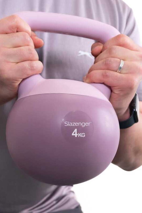 Slazenger Soft Kettlebell 4KG Unisex STD Kettlebell