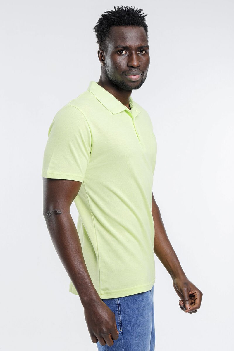 Slazenger SOHO Erkek Kısa Kol T-Shirt Açık Yeşil - Thumbnail