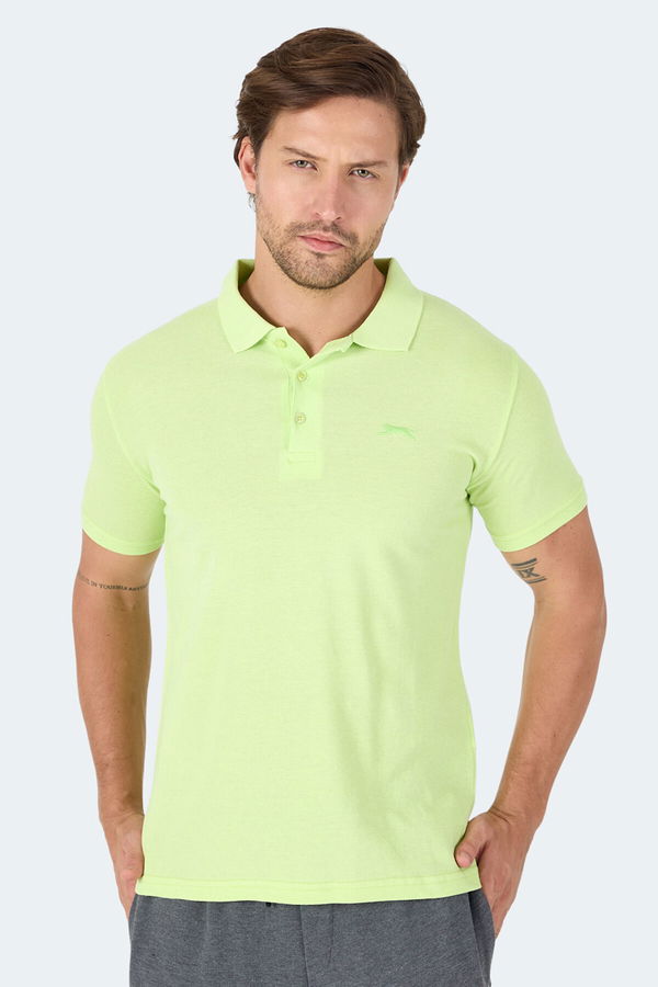 Slazenger SOHO I Erkek Tişört Açık Yeşil