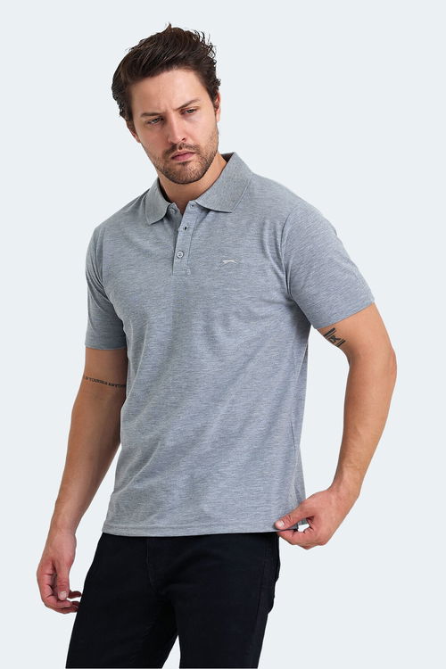 Slazenger SOHO Erkek Kısa Kol T-Shirt Gri