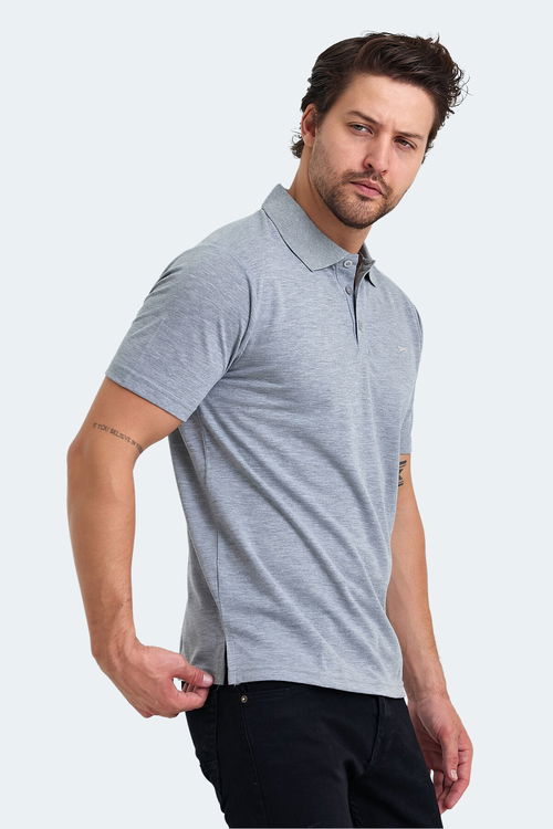 Slazenger SOHO Erkek Kısa Kol T-Shirt Gri