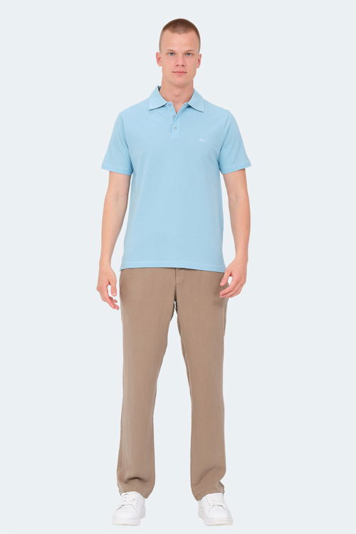Slazenger SOHO Erkek Kısa Kol T-Shirt Koyu Mavi