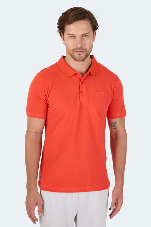 Slazenger SOHO I Erkek Polo Yaka Mercan Tişört