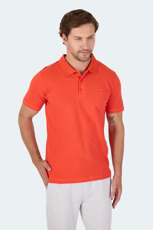 Slazenger SOHO I Erkek Polo Yaka Mercan Tişört