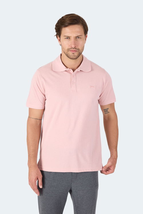 Slazenger SOHO I Erkek Polo Yaka Pudra Tişört