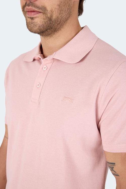 Slazenger SOHO I Erkek Polo Yaka Pudra Tişört
