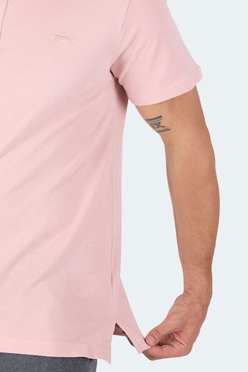 Slazenger SOHO I Erkek Polo Yaka Pudra Tişört