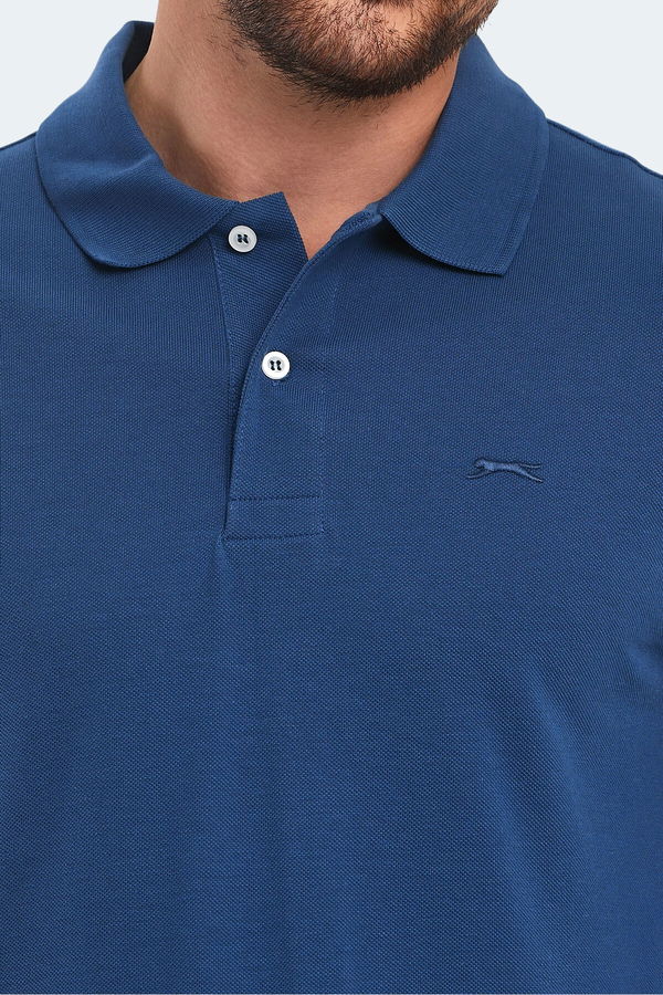 Slazenger SOHO I Erkek Tişört Saks Mavi