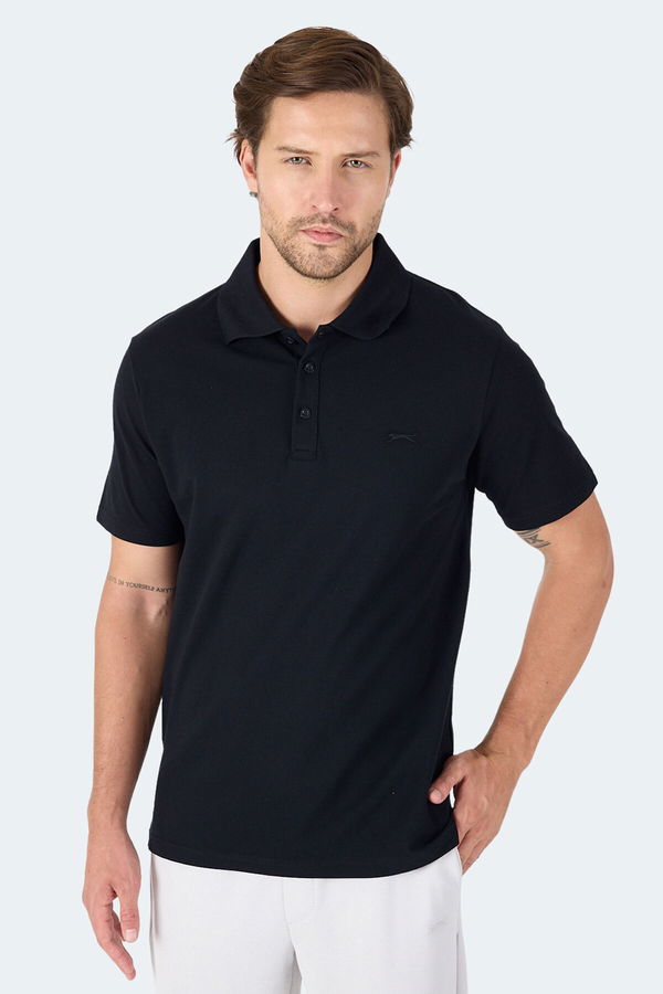 Slazenger SOHO I Erkek Tişört Siyah