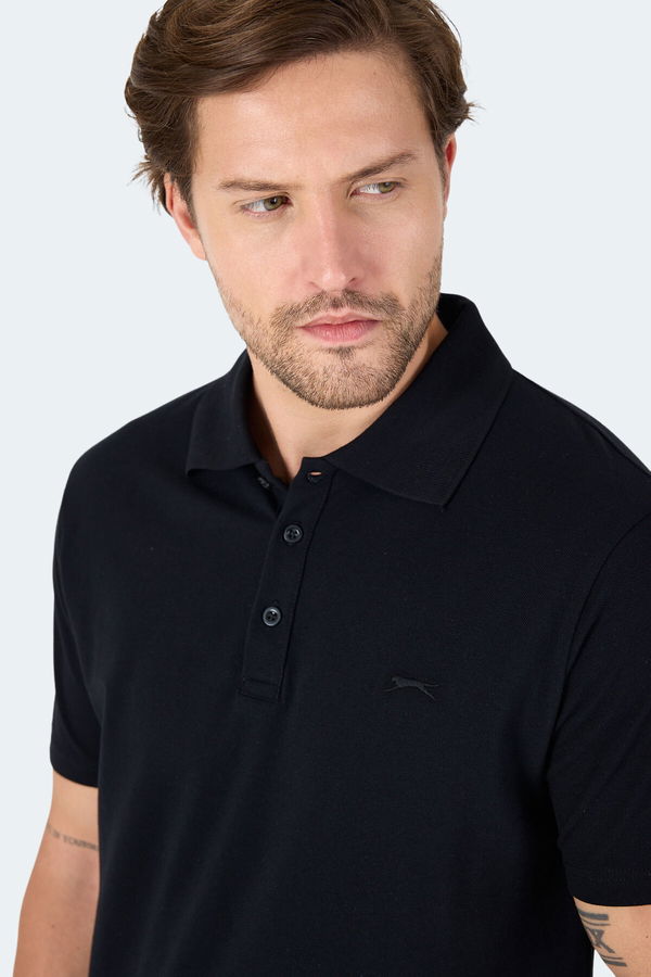 Slazenger SOHO I Erkek Tişört Siyah